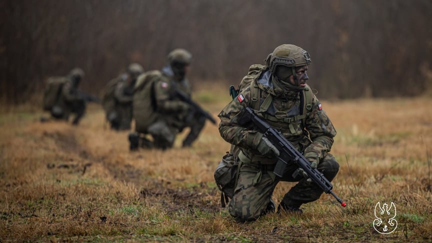 Иллюстративная фотография. Польские военные