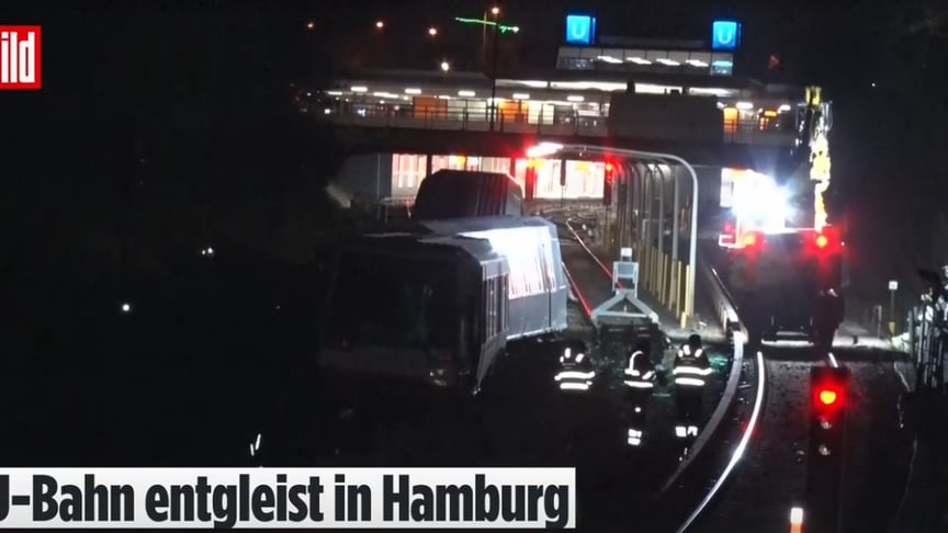 У Німеччині зійшов з рейок потяг метро, минулося без постраждалих