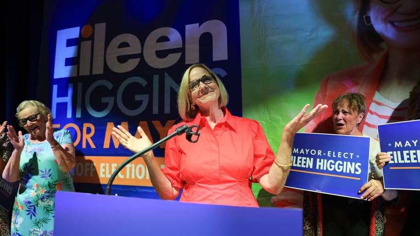 Ейлін Гіггінс, яка перемогла на виборах мера у Маямі Ейлін Гіггінс, яка перемогла на виборах мера у Маямі