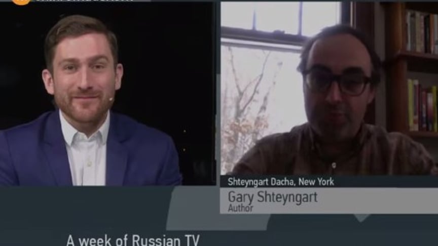 After 70 Hours Of Russian TV, You Become A 'Little Crazy' - Gary Shteyngart