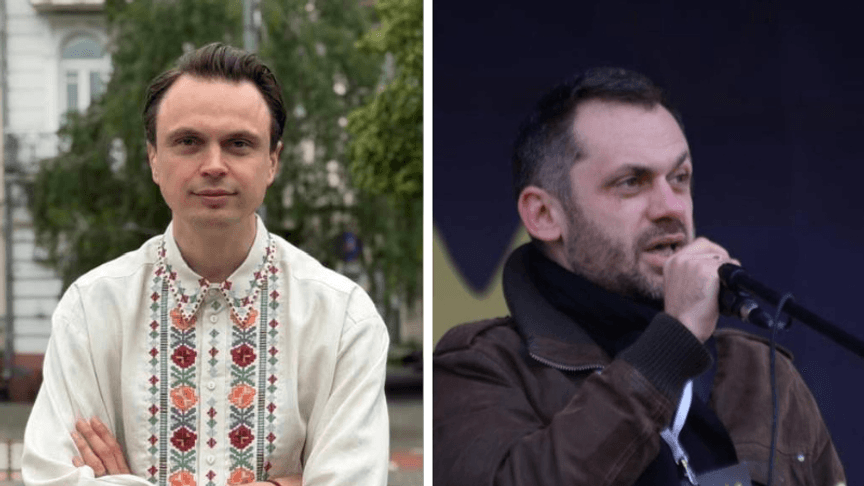 Микола Давидюк та Андрій Левус, яких ЦВК визнала народними депутатами Микола Давидюк та Андрій Левус, яких ЦВК визнала народними депутатами