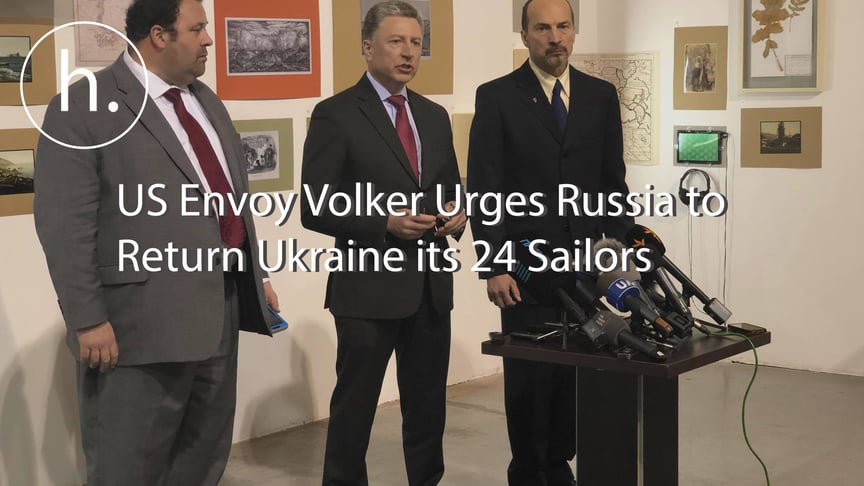 24 Sailors Captured by Russia Need to Be Returned to Ukraine – US Envoy Kurt Volker