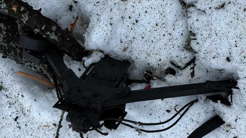 російський дрон на оптоволокні долетів до околиць Харкова