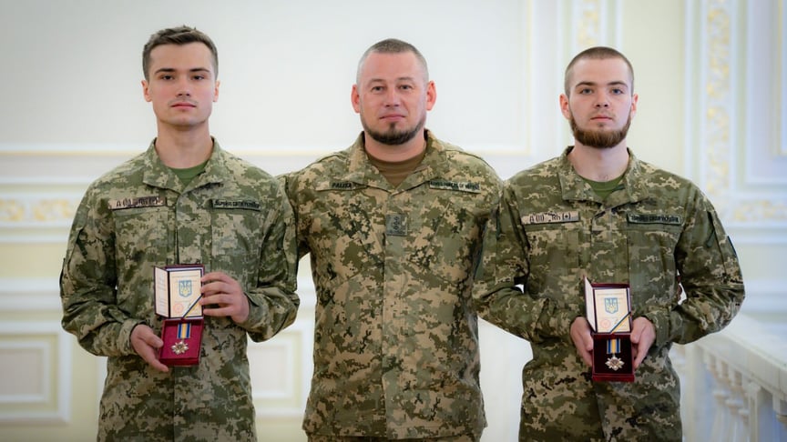 Молоді військові отримали ордени «За мужність» Молоді військові отримали ордени «За мужність»
