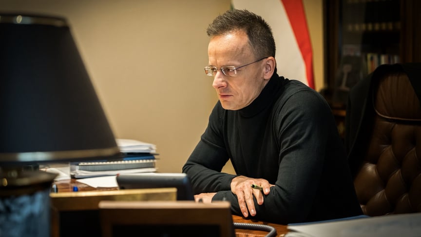 Міністр закордонних справ Угорщини Петер Сіярто