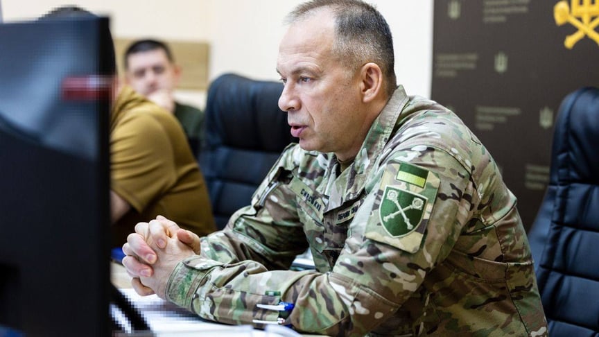 Головнокомандувач ЗСУ Олександр Сирський