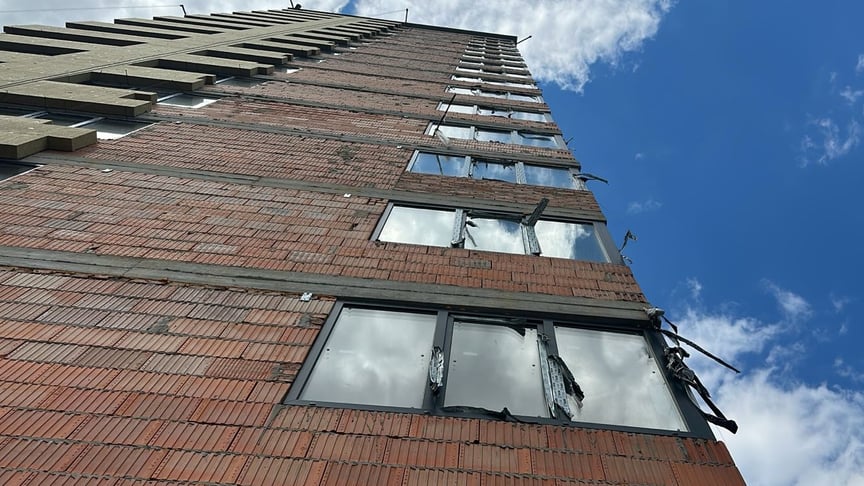 Будівництво, на якому загинули працівники