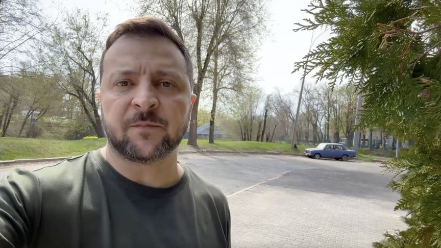 Президент Володимир Зеленський, 9 квітня 2024 року