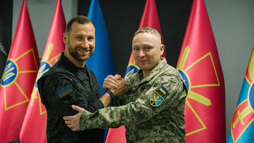Євгеній Хмара та Михайло Драпатий