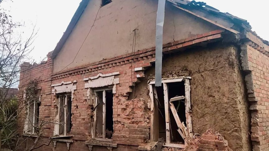 Наслідки обстрілу Дніпропетровщини