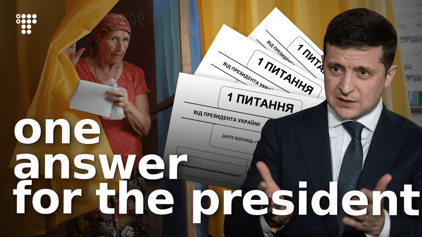 "Is Volodymyr Zelenskyy Your President?" - Ukrainians Have Their Say