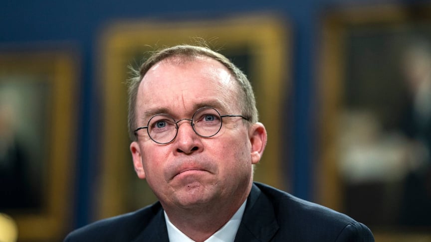 Директор адміністративно-бюджетного управління адміністрації США Мік Малвейні, призначений на посаду виконувача обов'язків керівника апарату Білого дому