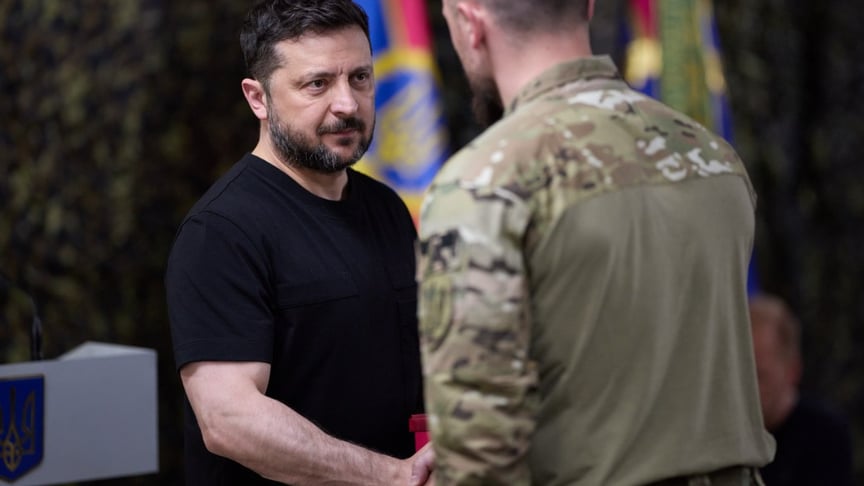 Президент Володимир Зеленський відзначив державними нагородами воїнів «Альфи»