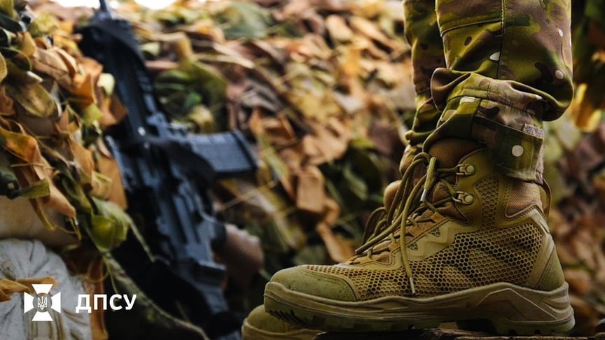 Иллюстративное фото. Украинский пограничник