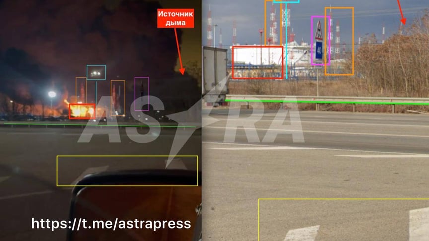 У Краснодарському краї рф спалахнула пожежа на нафтобазі