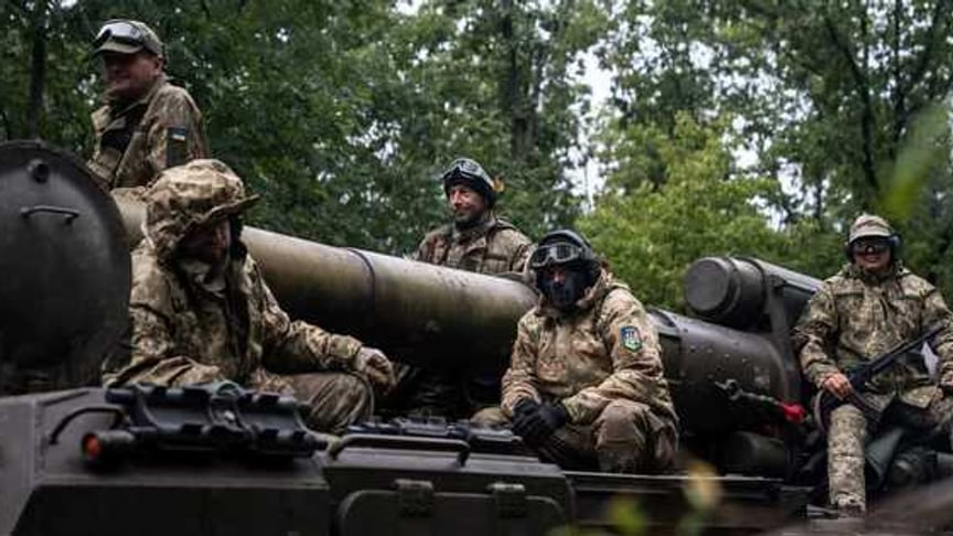 Ukrainian servicemen. Illustrative photo