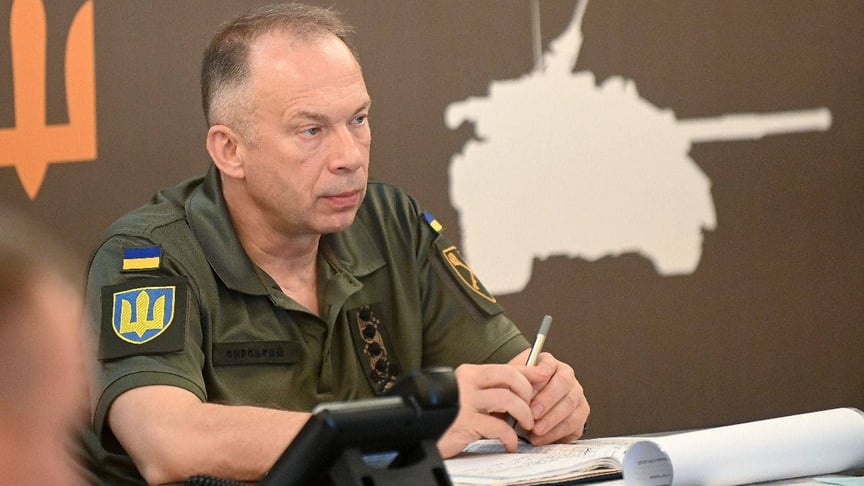 Олександр Сирський на нараді з питань підготовки у ЗСУ Олександр Сирський на нараді з питань підготовки у ЗСУ