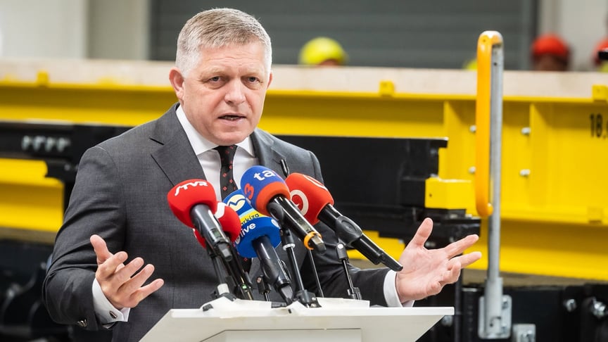 Прем’єр-міністр Словаччини Роберт Фіцо Прем’єр-міністр Словаччини Роберт Фіцо