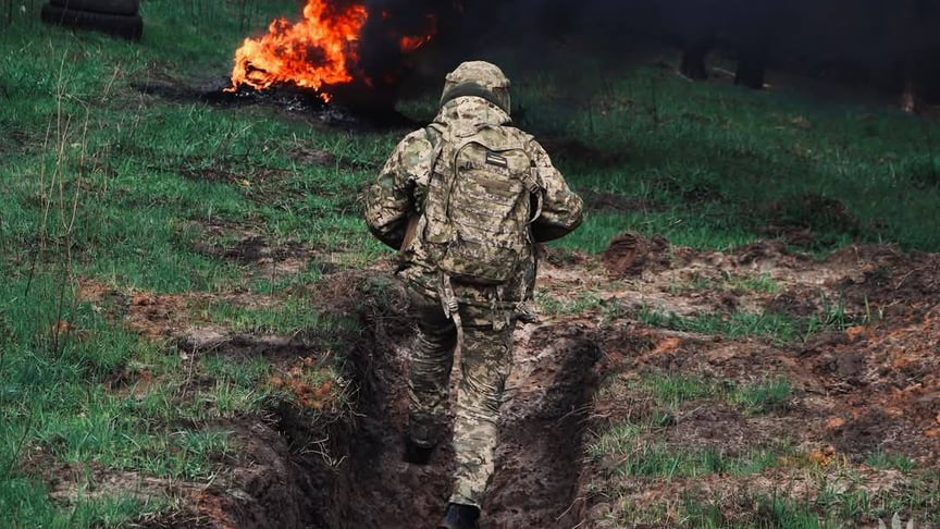 Український військовий Ілюстративне фото. Український військовий