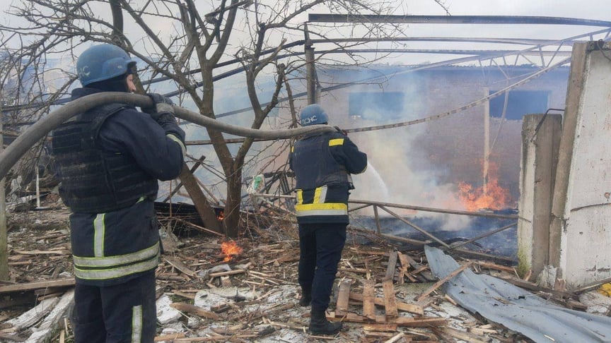 Наслідки російських обстрілів по Запорізькій області, 11 квітня 2023 року