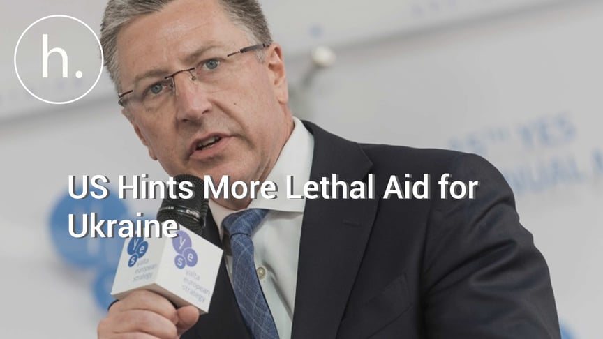 US Special Rep Kurt Volker Hints More Lethal Aid for Ukraine
