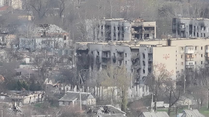 Панорама города Олешки Херсонской области