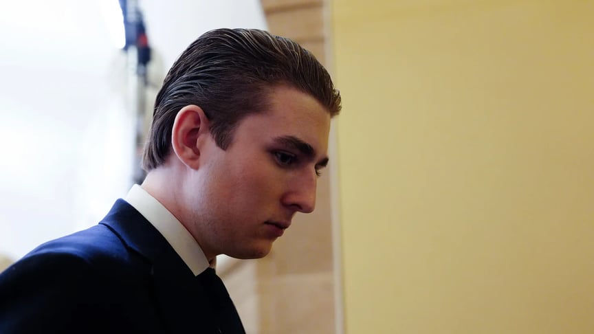 Молодший син президента США Беррон Трамп Молодший син президента США Беррон Трамп