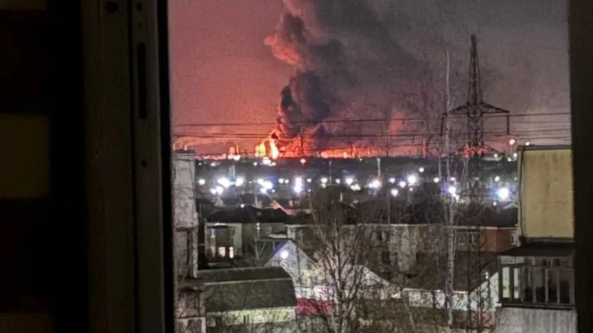 Наслідки удару по НПЗ «Ярославнефтеоргсинтез» 26 квітня 2026 року