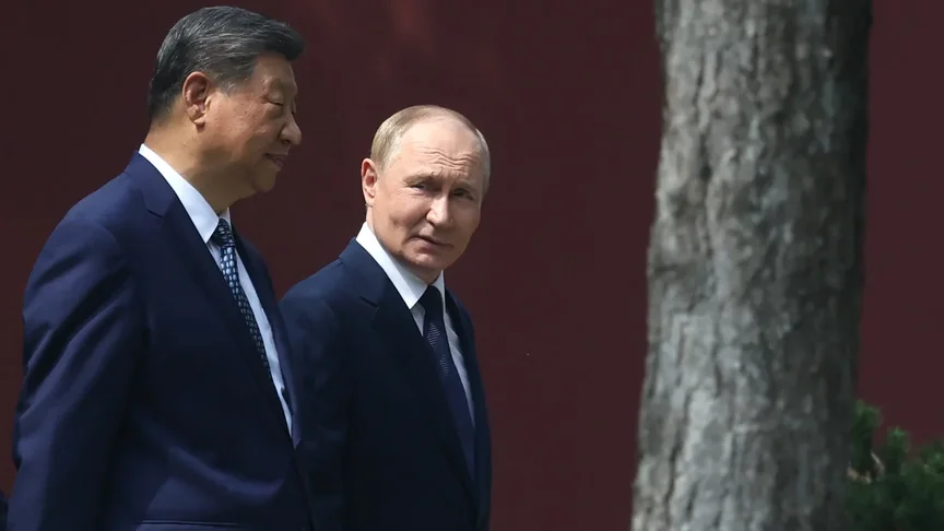 Очільник Китаю Сі Цзіньпін та глава росії володимир путін