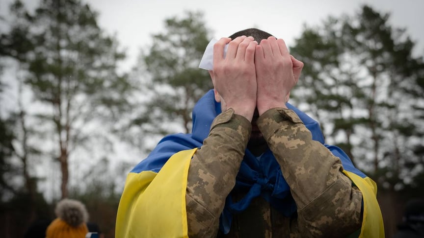 Иллюстративное фото. Освобожденный из плена защитник, 11 апреля 2026 года