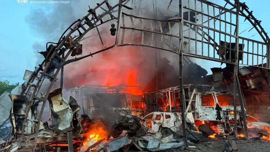 Наслідки російських ударів по Дніпропетровській області