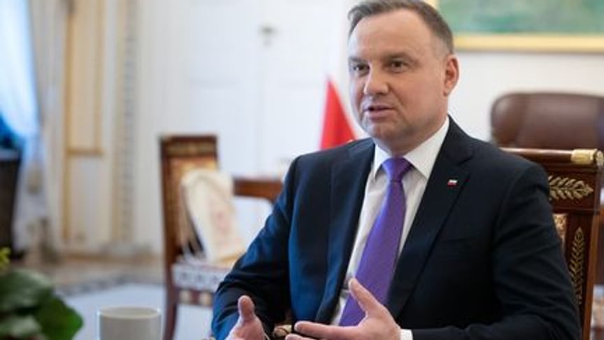 Polish President says Germany breached its arms supply promises