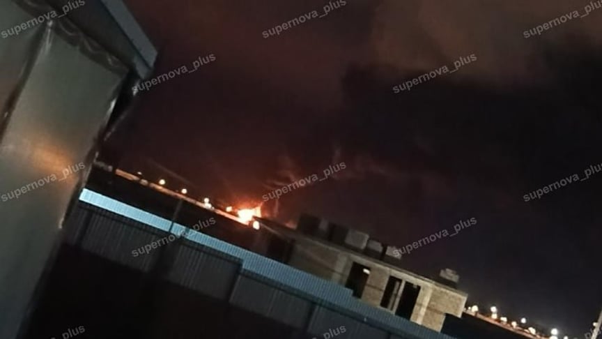 Последствия удара по порту в Краснодарском крае