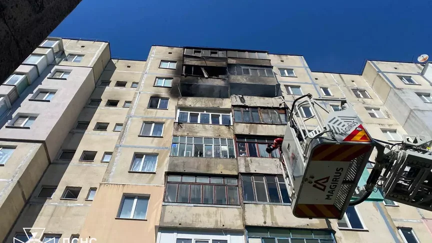 Пожежа в дев’ятиповерховому будинку в Рівному, 20 червня 2026 року