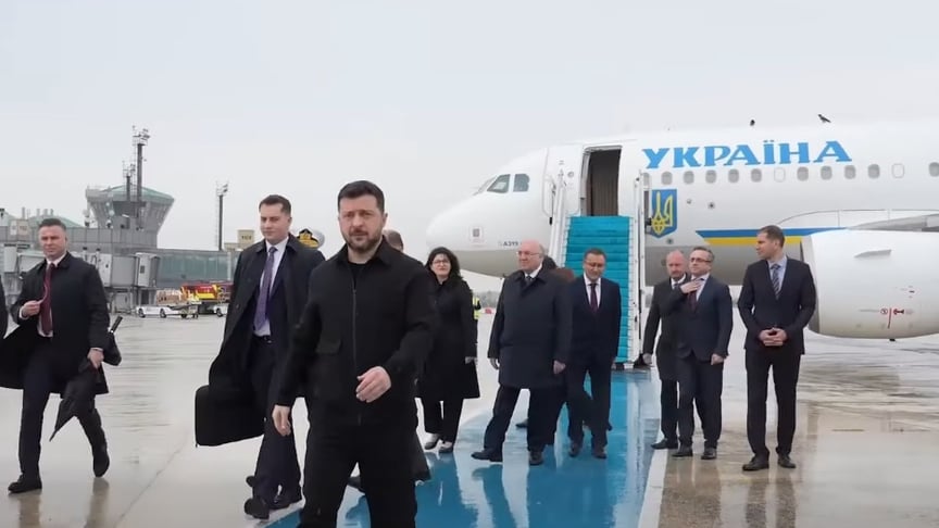 Президент Володимир Зеленський прибув з офіційним візитом до Стамбула, 4 квітня 2026 року