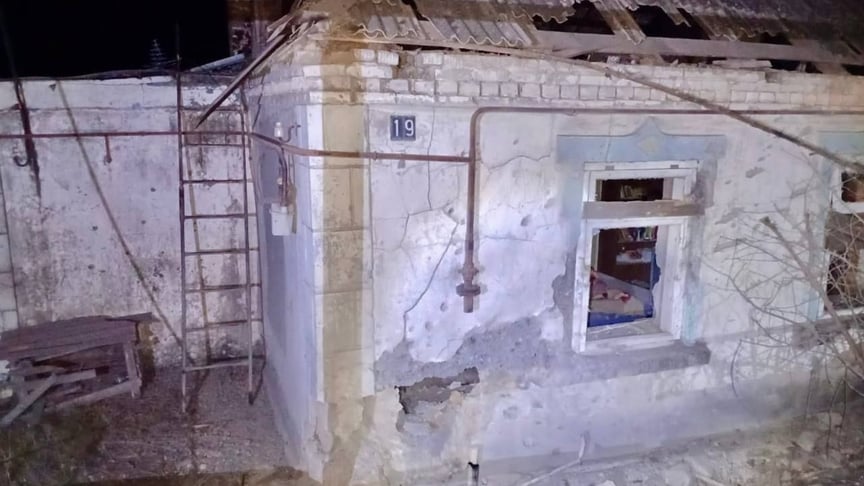 Наслідки обстрілу Нікопольщини