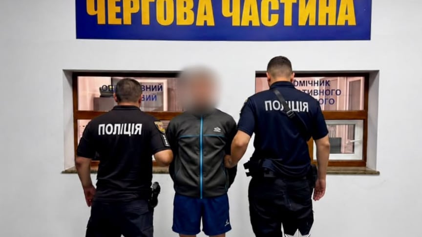 Затриманий чоловік в Одесі, який стріляв по військових ТЦК