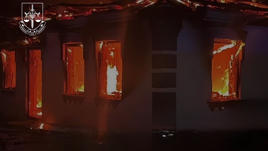 Пожежа в будинку на Черкащині, де загинули чотири дитини