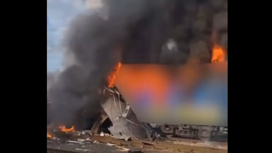 Наслідки російської атаки по залізниці