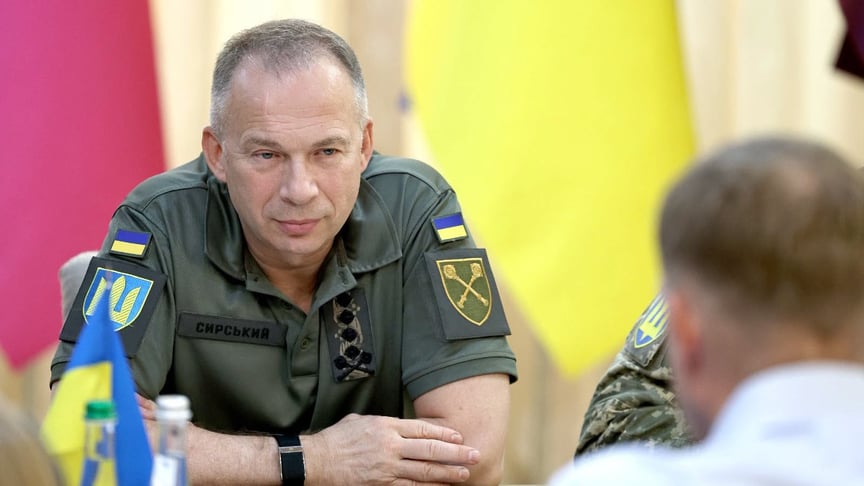 Головнокомандувач ЗСУ Олександр Сирський Головнокомандувач ЗСУ Олександр Сирський