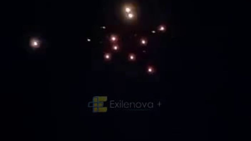 Момент відбиття атаки дронів над Таганрогом