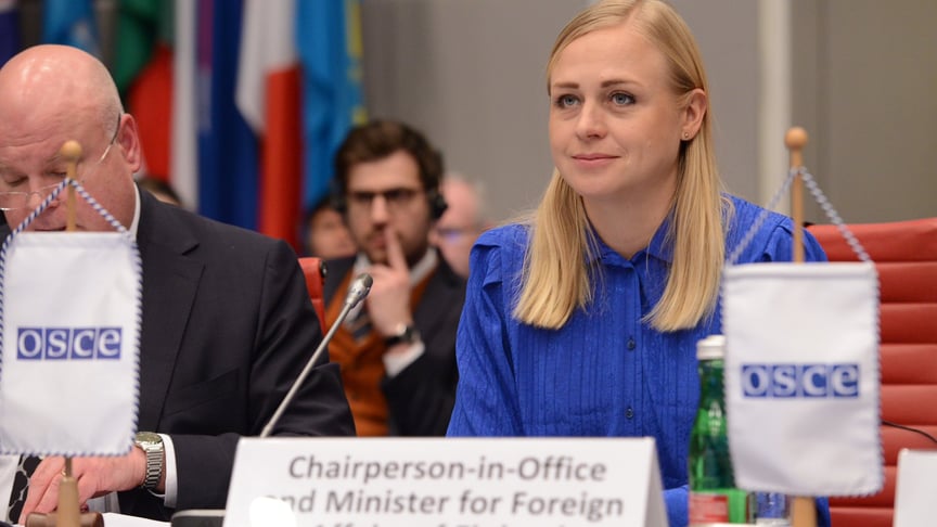 Міністерка закордонних справ Фінляндії Еліна Валтонен Міністерка закордонних справ Фінляндії Еліна Валтонен