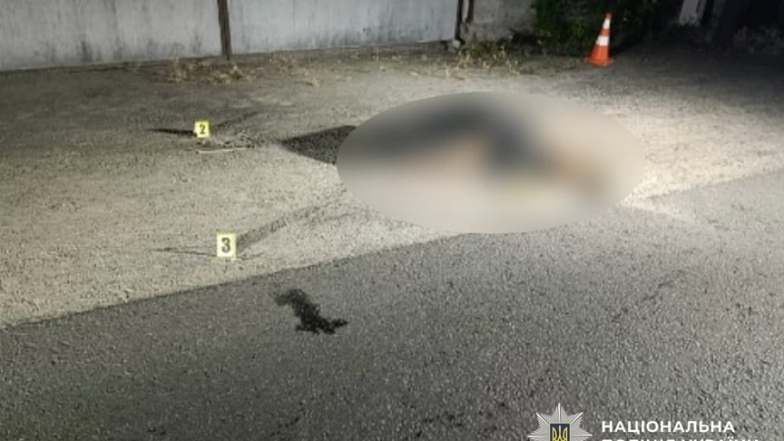 Місце вибуху гранати, де помер чоловік
