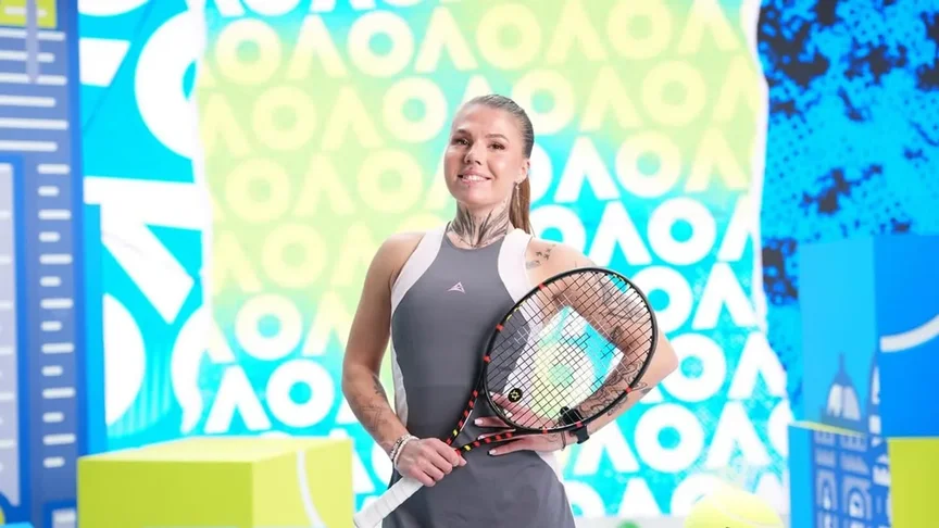 Українська тенісистка Олександра Олійникова