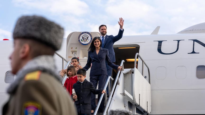 Віцепрезидент США Джей Ді Венс під час візиту до Вірменії