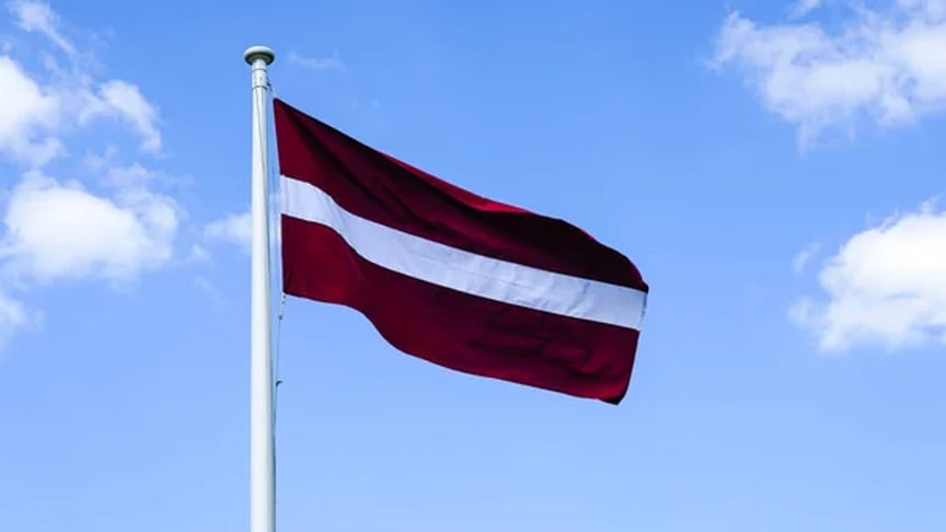 Фото ілюстративне. Прапор Латвії