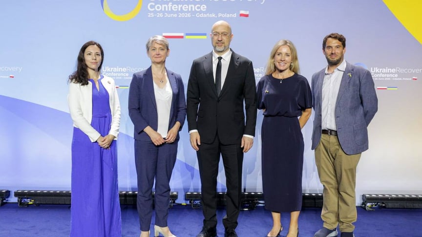 Міністр енергетики України Денис Шмигаль з представниками Великої Британії
