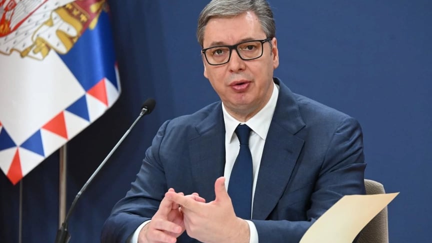 Президент Сербії Александар Вучич Президент Сербії Александар Вучич