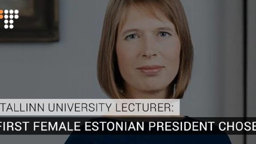 Estonia's First Ever Female President Takes Office