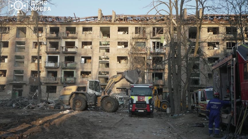 Наслідки атаки на Київ 24 квітня